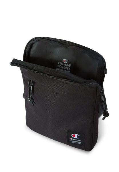 Champion Small Shoulder Bag 806022-KK001 - Borsa a Tracolla Piccola Uomo Nero