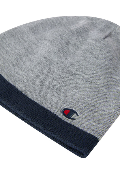 Cappello Beanie Reversibile Champion Reversible Beanie Grigio 802407-EM021