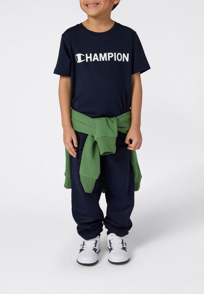 Champion SS Tee 307259-BS501 - T-Shirt Junior Blu