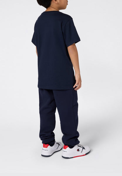 Champion SS Tee 307259-BS501 - T-Shirt Junior Blu