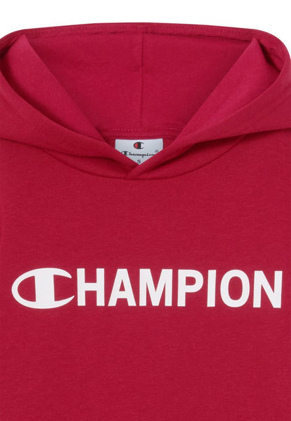 Felpa con Cappuccio Champion Hooded Sweatshirt Junior Rosso 307253-RS525