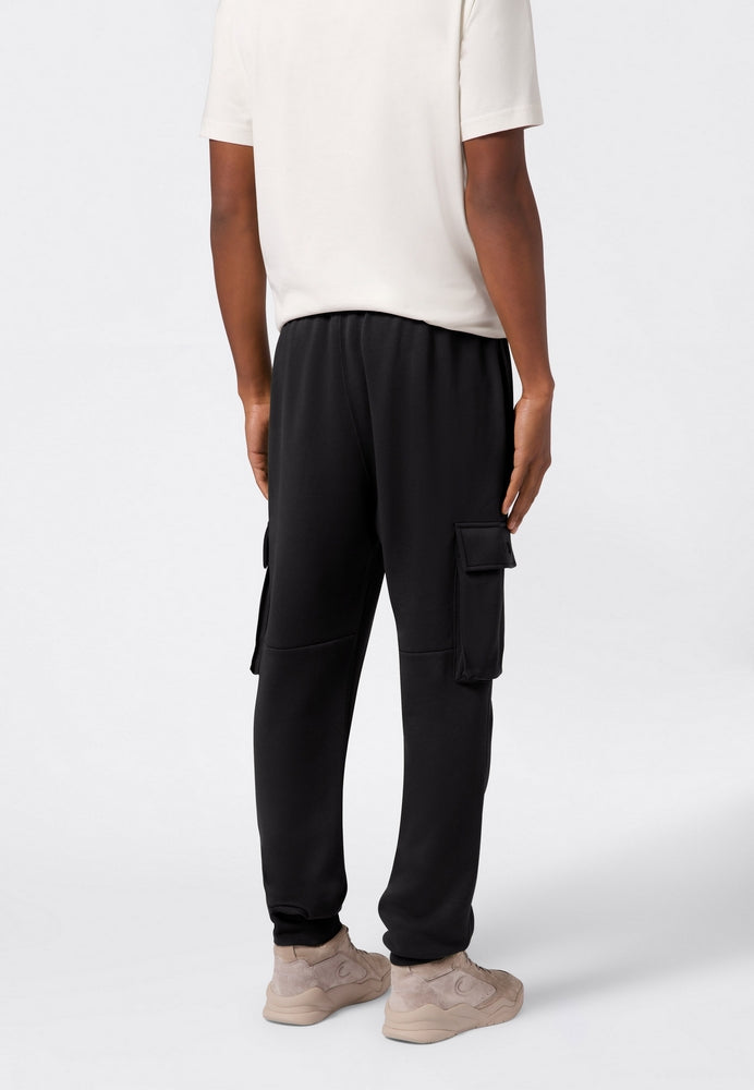 Pantaloni Cargo Champion Rib Cuff Cargo Pant French Terry Uomo Nero 220298-KK001