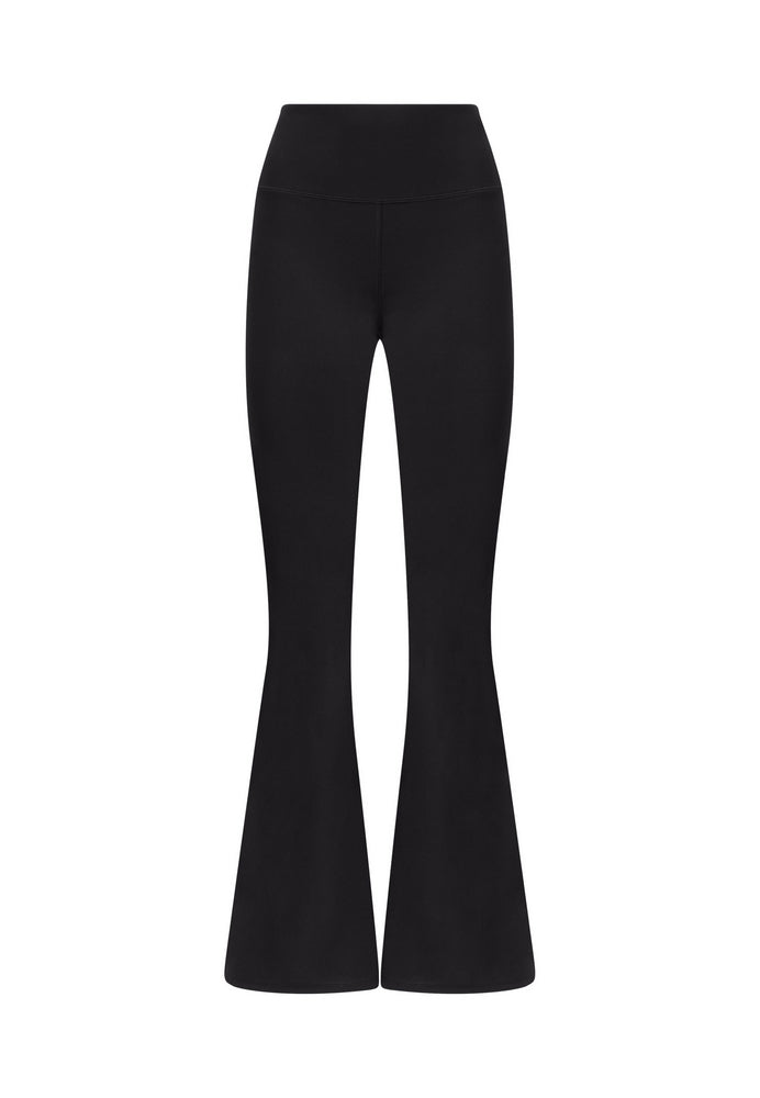 Champion Flare Leggings Donna Nero - Pantaloni a Zampa | 118359-KK001