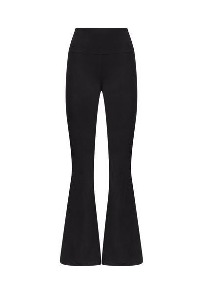 Champion Flare Leggings Donna Nero - Pantaloni a Zampa | 118359-KK001