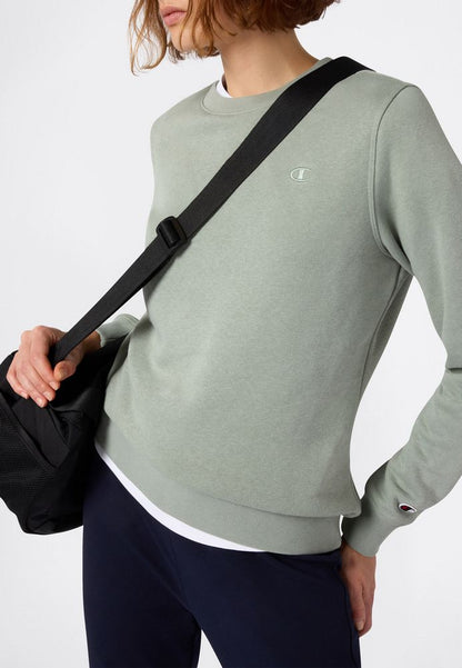 Felpa Champion Crewneck Sweatshirt Verde Salvia (Faded Green) - 118467-GS148