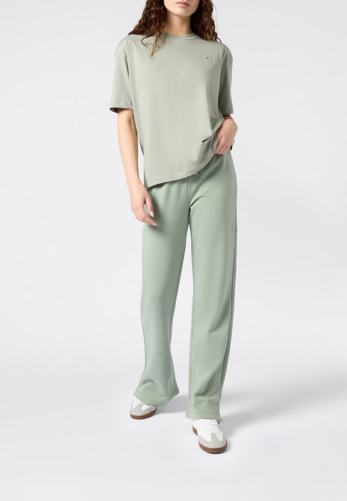 Pantaloni Champion Flare Pants Donna Verde Salvia - 117553-GS148