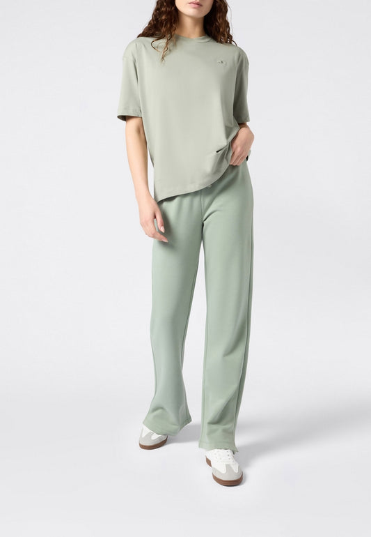 Pantaloni Champion Flare Pants Donna Verde Salvia - 117553-GS148