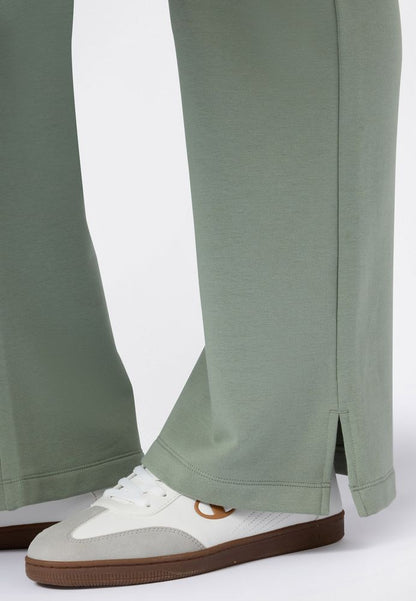 Pantaloni Champion Flare Pants Donna Verde Salvia - 117553-GS148