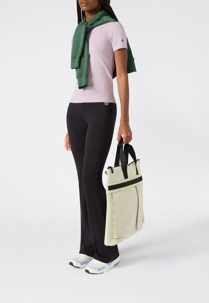 Champion Flare Leggings Donna Nero - Pantaloni a Zampa | 117559-KK001