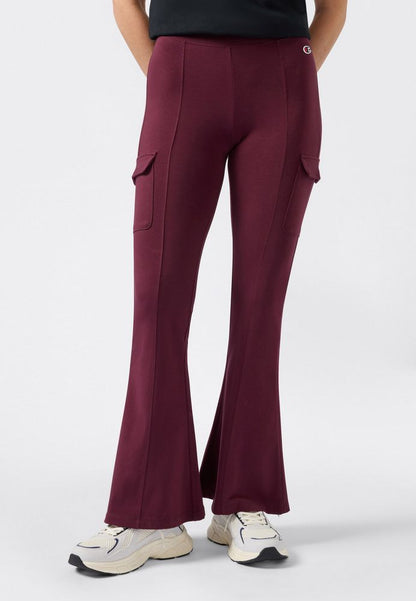 Champion Flare Cargo Leggings Donna Bordeaux - 118004-RS522