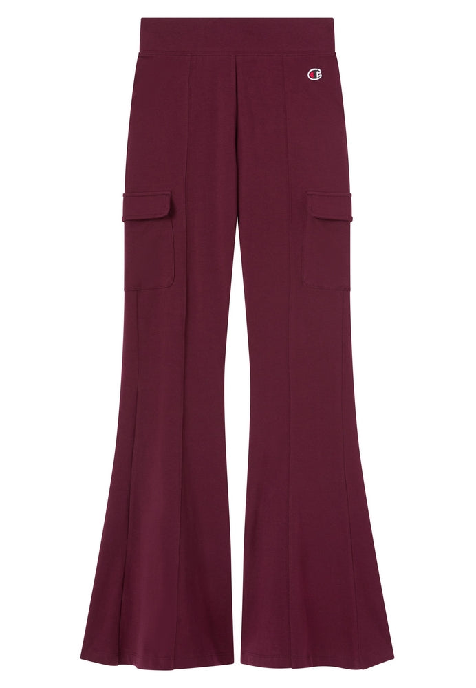 Champion Flare Cargo Leggings Donna Bordeaux - 118004-RS522