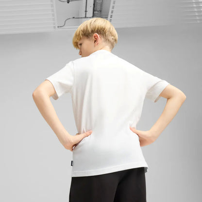 T-shirt Puma Basketball Posterize Tee Bianco