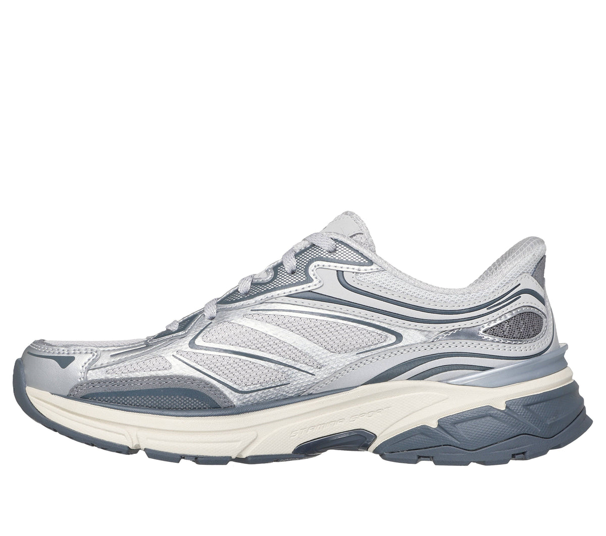 Sneakers Skechers Stamina Sport Donna Silver/Argento - 150710 SIL
