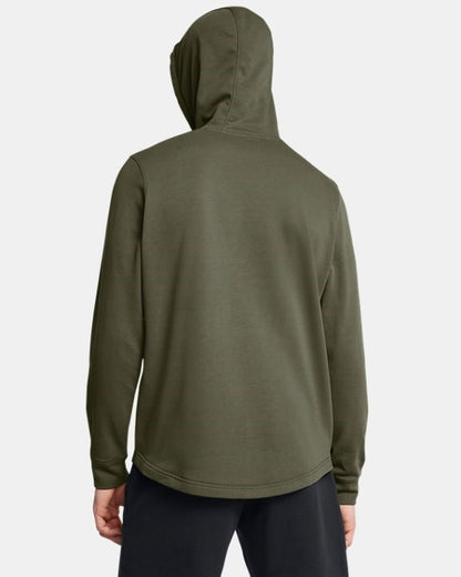 Felpa Under Armour UA Rival Terry LC HD Verde Militare - 1370401-390