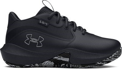 Under Armour PS Lockdown 7 Bambino Nero - Scarpe Basket | 3028514-001