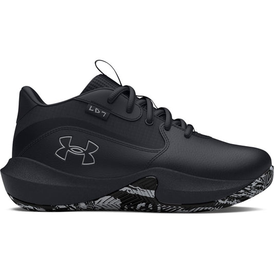 Under Armour PS Lockdown 7 Bambino Nero - Scarpe Basket | 3028514-001