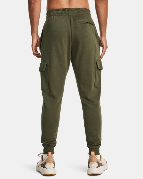 Under Armour UA Rival Fleece Cargo Jogger Verde - 1382134-390