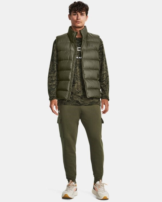 Under Armour UA Rival Fleece Cargo Jogger Verde - 1382134-390