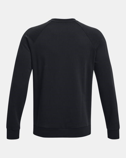 Felpa Under Armour UA Rival Fleece Crew Uomo Nero - 1379755-1