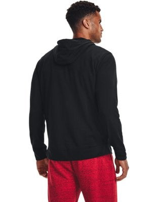 Felpa Under Armour UA Rival Terry LC FZ Uomo Nero - 1370409-1