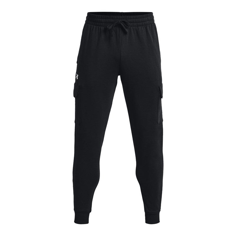 Under Armour UA Rival Fleece Cargo Jogger Uomo Nero - 1382134-001