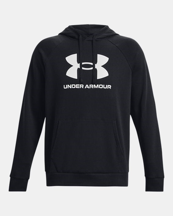 Felpa Under Armour UA Rival Fleece Big Logo HD Nero - 1379758-1