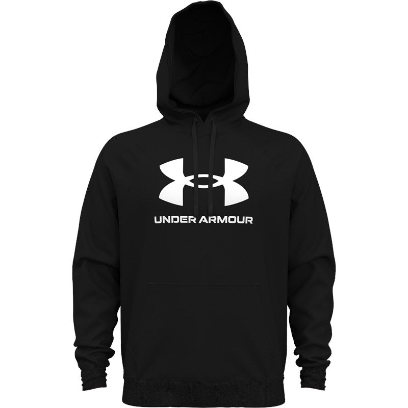 Felpa Under Armour UA Rival Fleece Big Logo HD Nero - 1379758-1