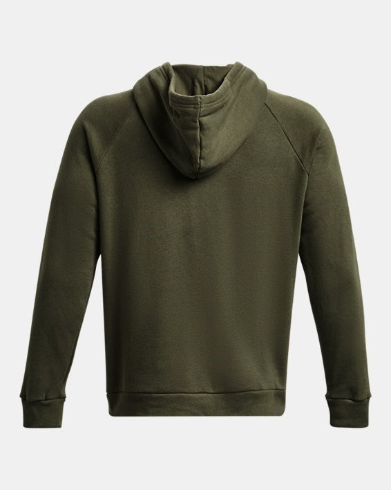 Felpa Under Armour UA Rival Fleece Big Logo HD Verde - 1379758-390