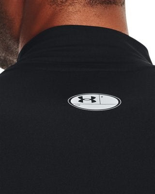 Under Armour UA HG Armour Comp Mock LS Nero - 1369606-1