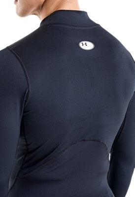 Under Armour UA HG Armour Comp Mock LS Nero - 1369606-1
