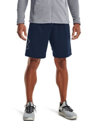 Pantaloncini Under Armour UA Tech Graphic Short Blu Navy - 1306443-409