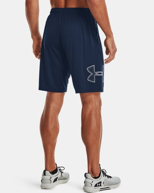 Pantaloncini Under Armour UA Tech Graphic Short Blu Navy - 1306443-409