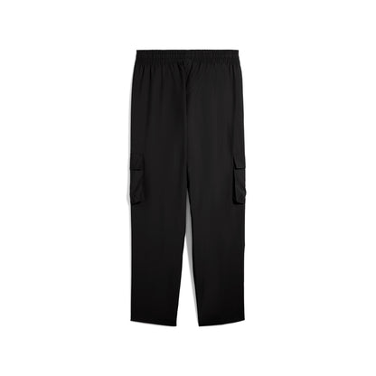 Pantaloni Puma ESS Woven Cargo Pants Uomo Nero - 682663-01