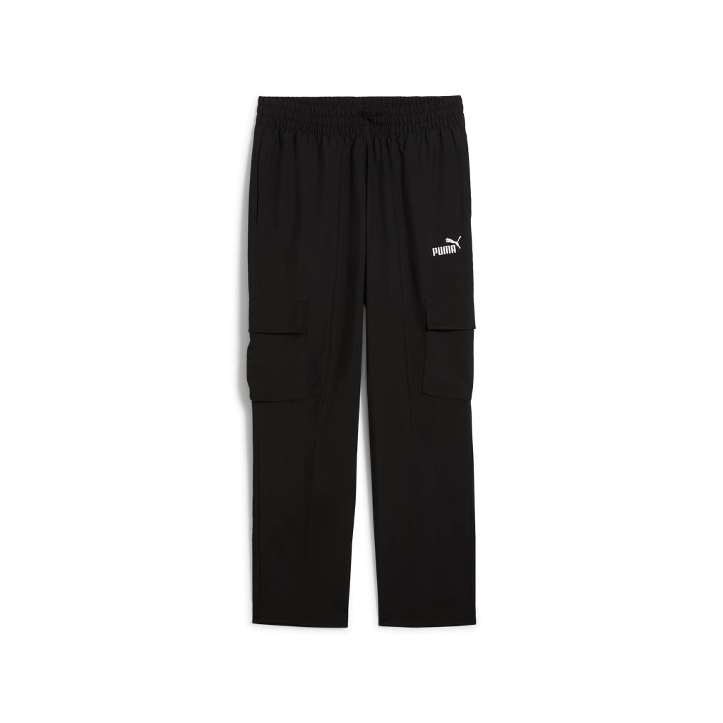 Pantaloni Puma ESS Woven Cargo Pants Uomo Nero - 682663-01