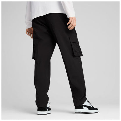 Pantaloni Puma ESS Woven Cargo Pants Uomo Nero - 682663-01