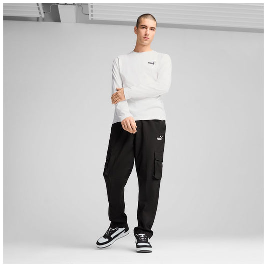 Pantaloni Puma ESS Woven Cargo Pants Uomo Nero - 682663-01