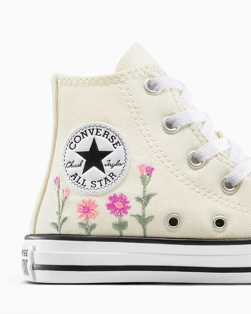 Converse Chuck Taylor All Star Junior Fiori Ricamati