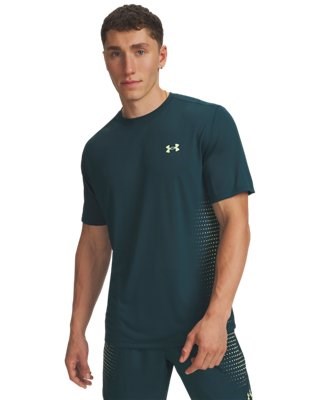 T-shirt Under Armour Tech™ Graphic Promo - Petrolio/Fluo - 1361518-919