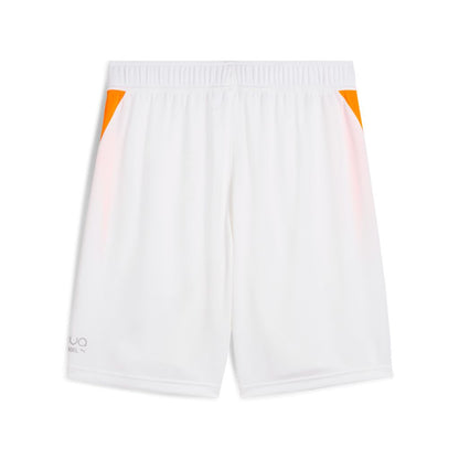 Pantaloncini Padel Uomo Puma Individual Training - Bianco/Arancio - 660163-30