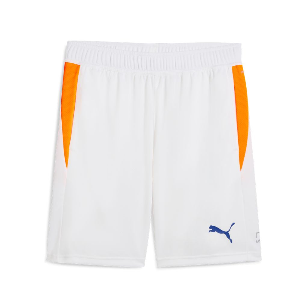 Pantaloncini Padel Uomo Puma Individual Training - Bianco/Arancio - 660163-30