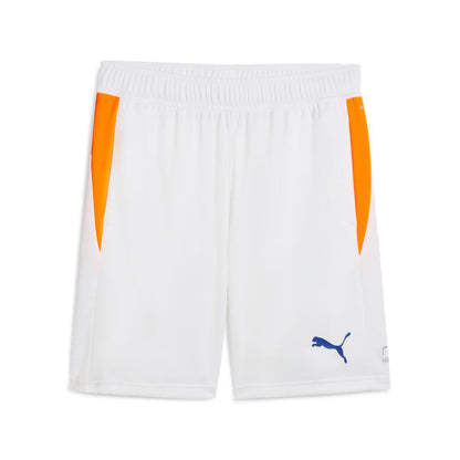 Pantaloncini Padel Uomo Puma Individual Training - Bianco/Arancio - 660163-30