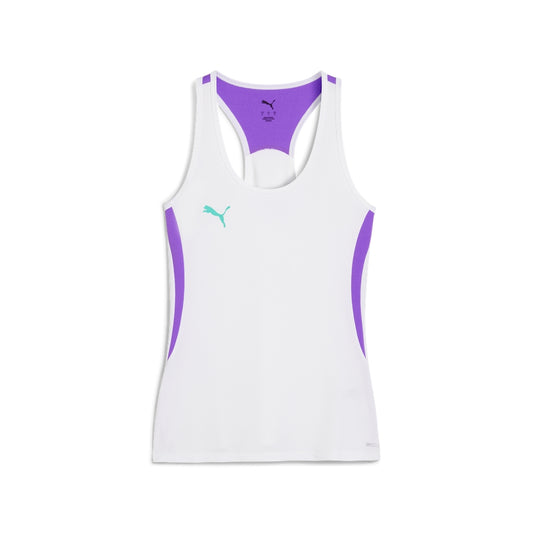 Canotta Padel Donna Puma Individual Tank - Bianco/Viola - 660164-24