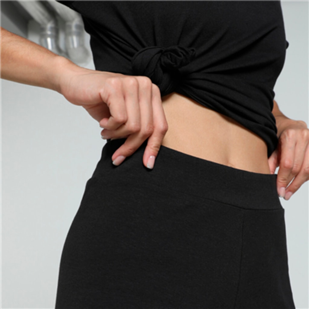 Leggings PUMA Essentials High-Waist Straight Leg - Nero - 682428-01