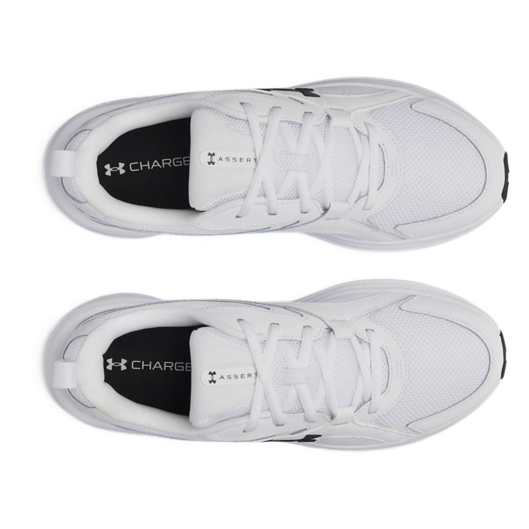 Scarpe Running Under Armour Assert 11 - Bianco/Nero - 3027668-100