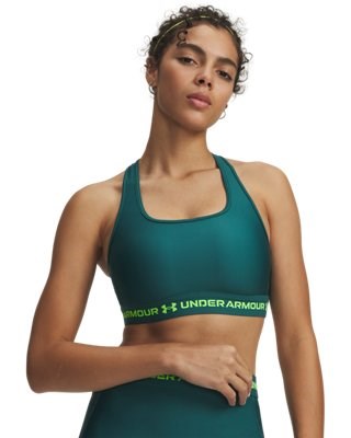 Reggiseno Sportivo Under Armour Crossback Mid - Lime - 77-1361034-338