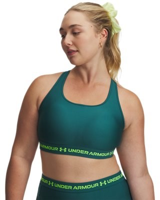 Reggiseno Sportivo Under Armour Crossback Mid - Lime - 77-1361034-338