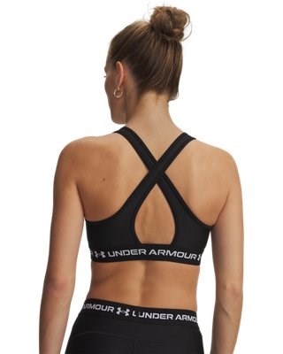 Reggiseno BRA Sportivo Under Armour Crossback Mid - Nero - 77-1361034-11