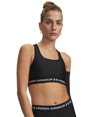 Reggiseno BRA Sportivo Under Armour Crossback Mid - Nero - 77-1361034-11