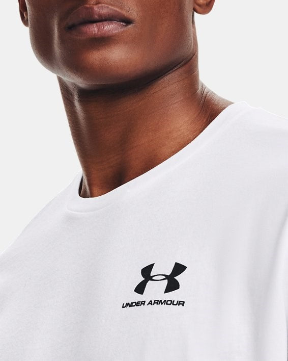 T-shirt Under Armour M Sportstyle LC SS - Uomo - Bianco - 77-1326799-100