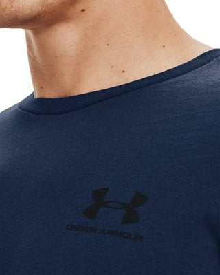T-shirt Under Armour M Sportstyle LC SS - Uomo - Blue Note - 77-1326799-408
